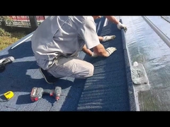 Fibra de vidro Asfalto Roof Stone Shingles Decorativo Para Comercial